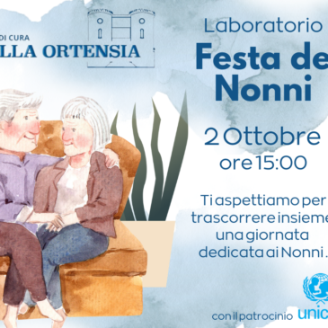 2 Ottobre 2024 – la Festa dei Nonni con Clinica Villa Ortensia